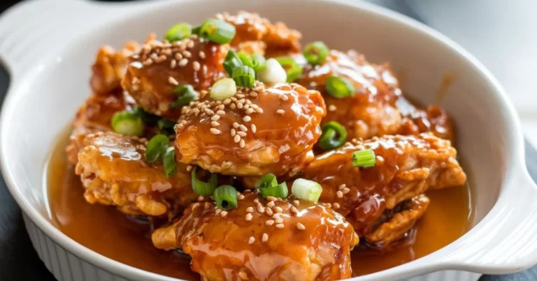 Homemade Honey Chicken Recipe