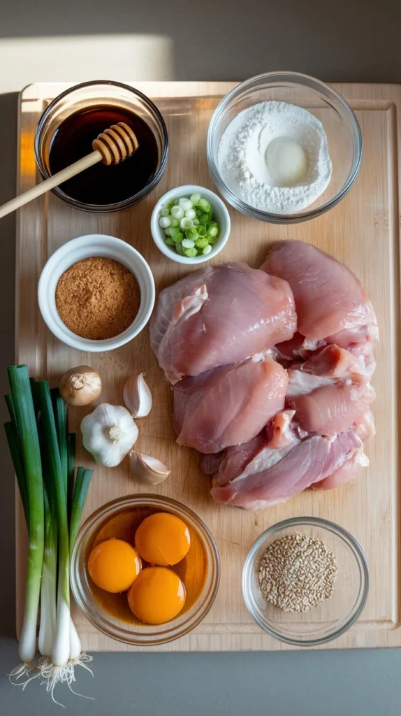 Honey Chicken Recipe Ingredients