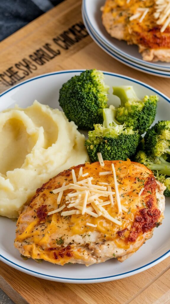 Cheesy Garlic Chicken Serving Suggestions